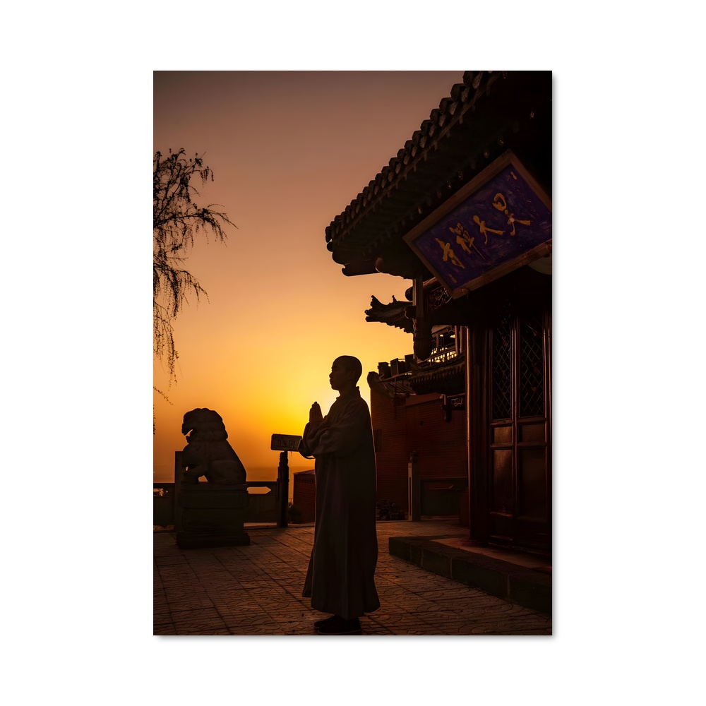 Poster Méditation au Crépuscule
